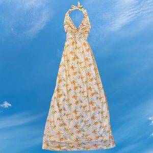 Vintage 1960s 1970s Night Gown